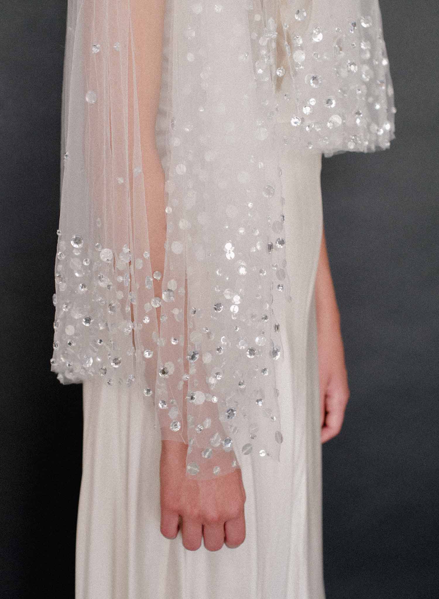 Deco crystal fantasy veil - Style #2001