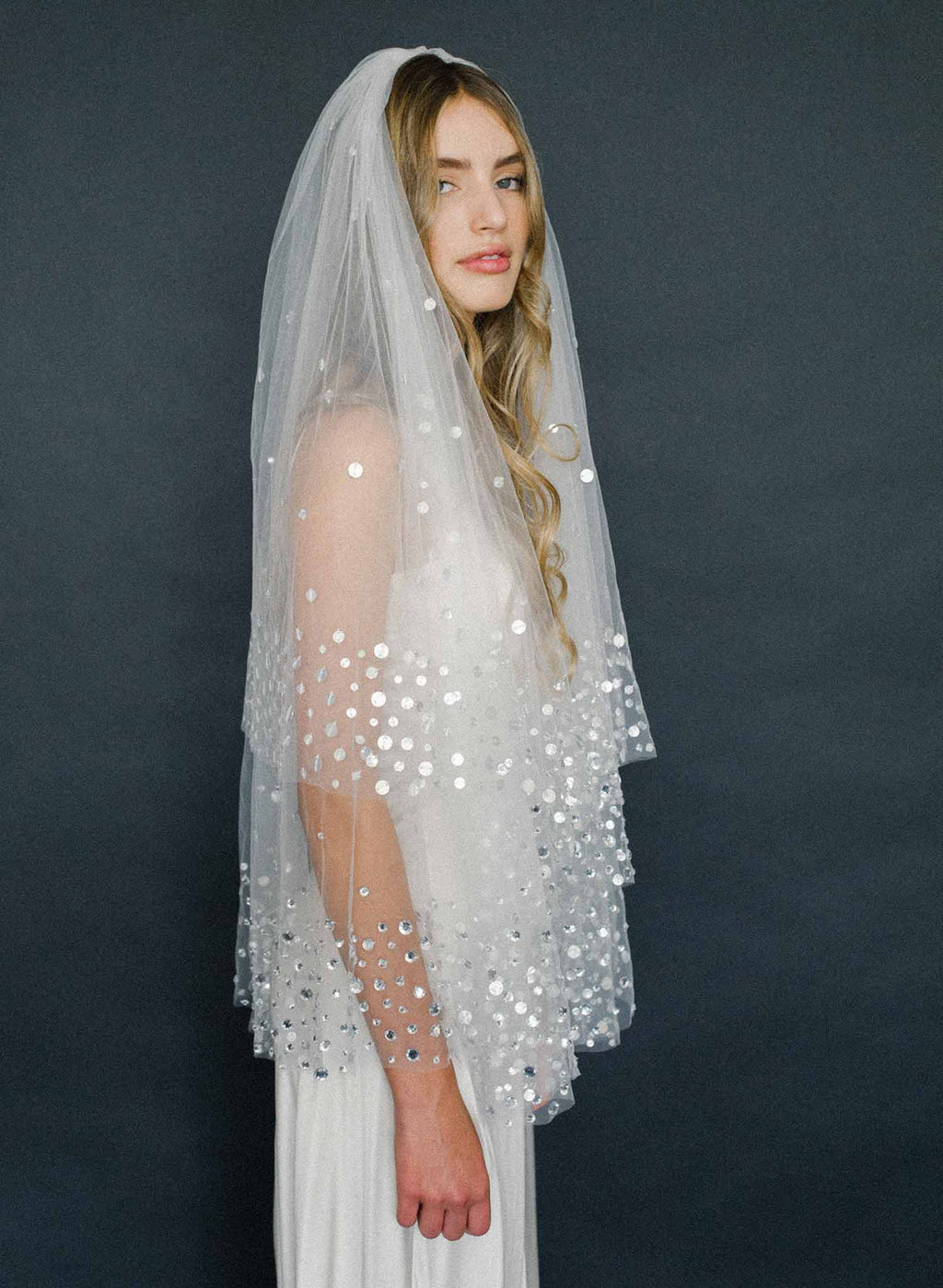 Deco crystal fantasy veil - Style #2001