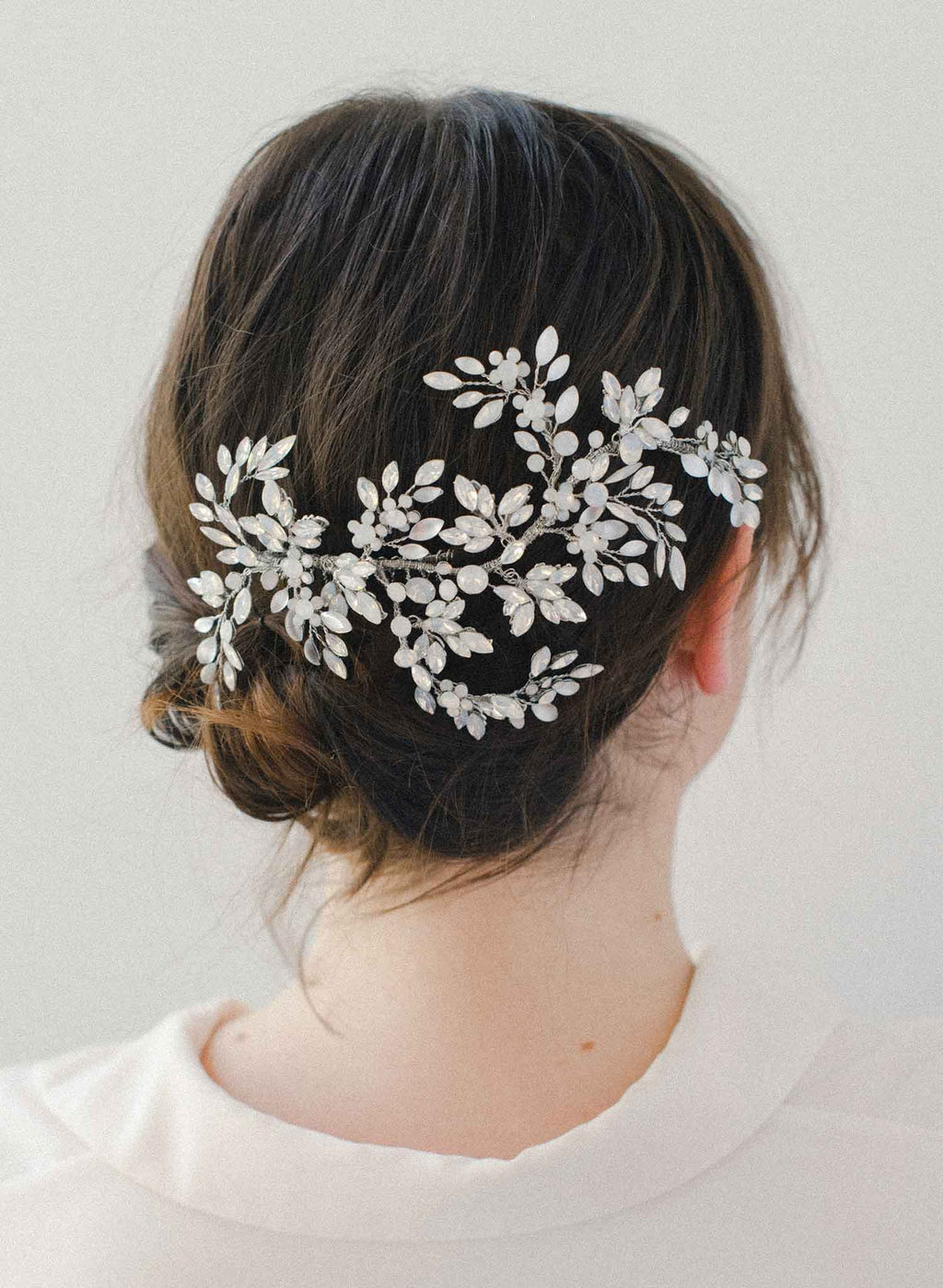 Crystal ferns hair clip - Style #2027