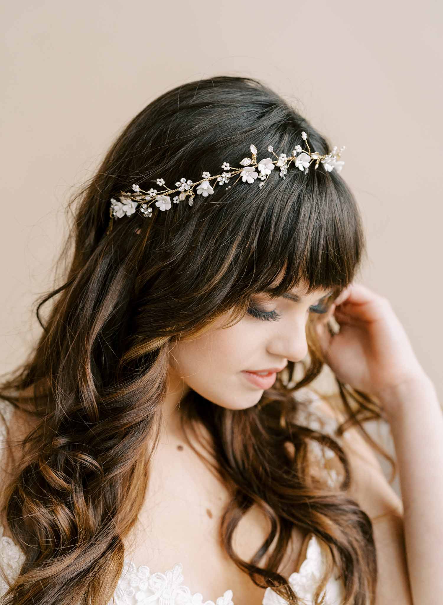 Flower fields hair vine - Style #2134