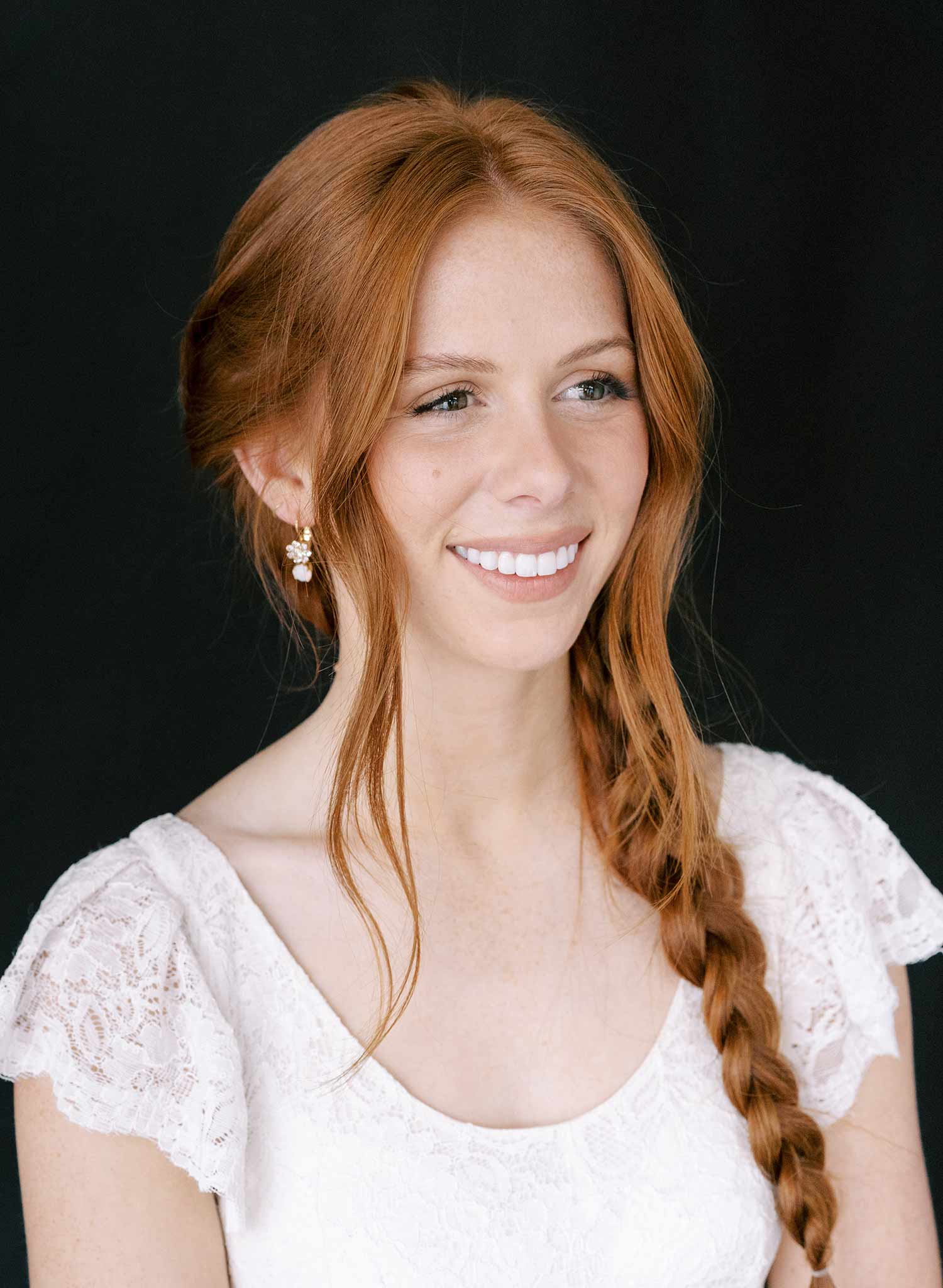 Crystal blossom drop earrings - Style #2384