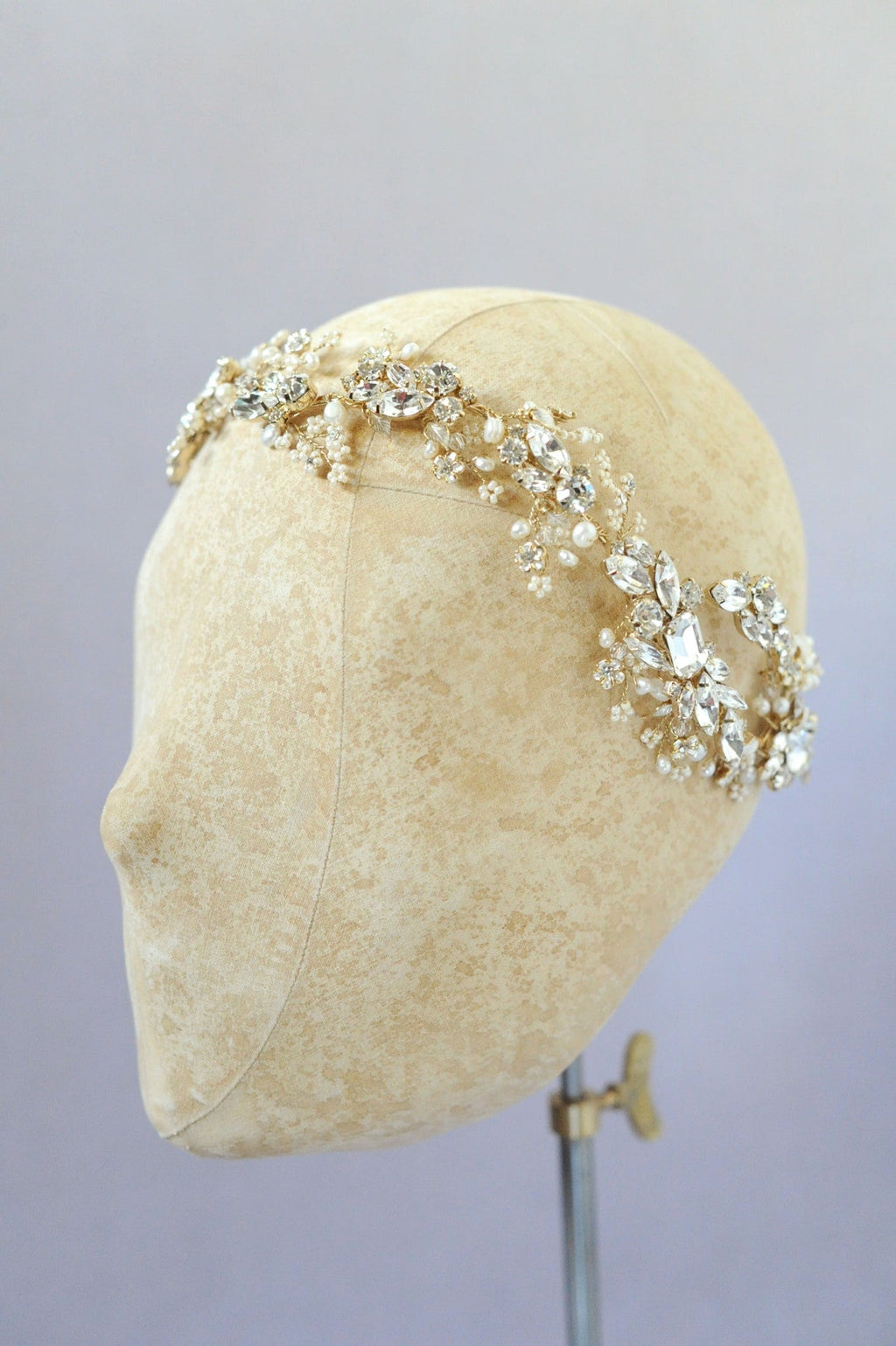 Crystal dazzle ornate headband - Style #519