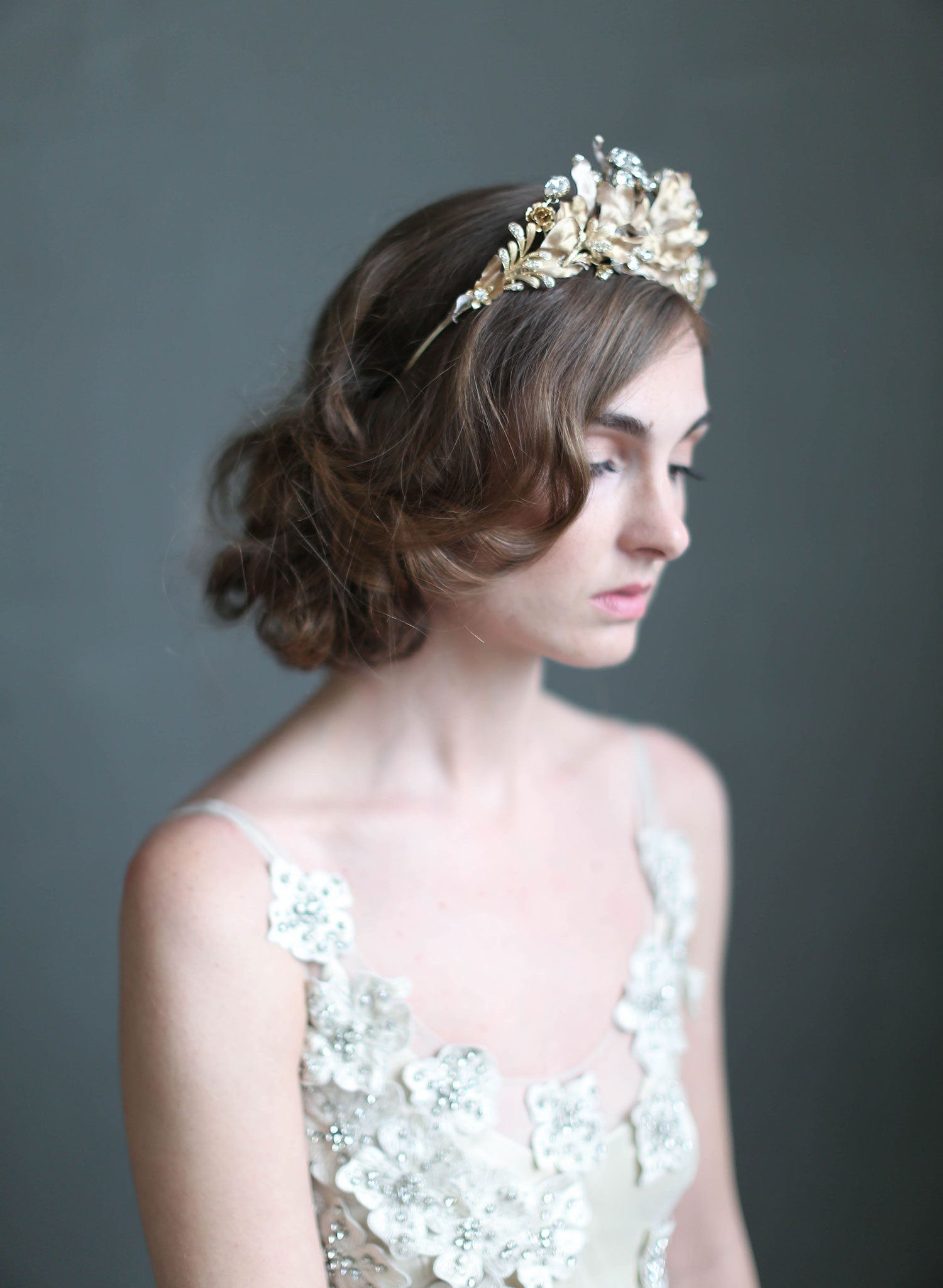 Burnished soft regal crown - Style #723