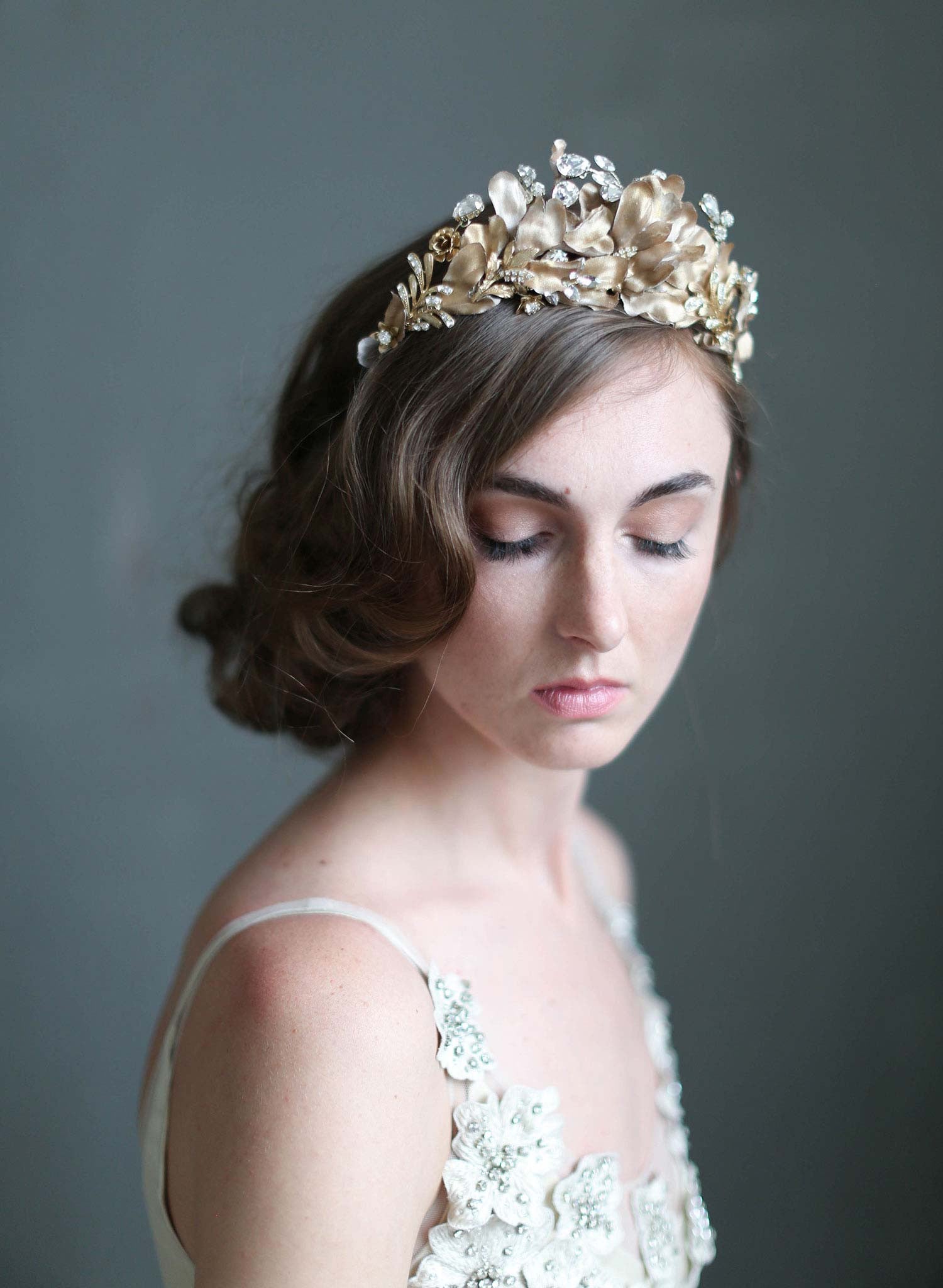Burnished soft regal crown - Style #723