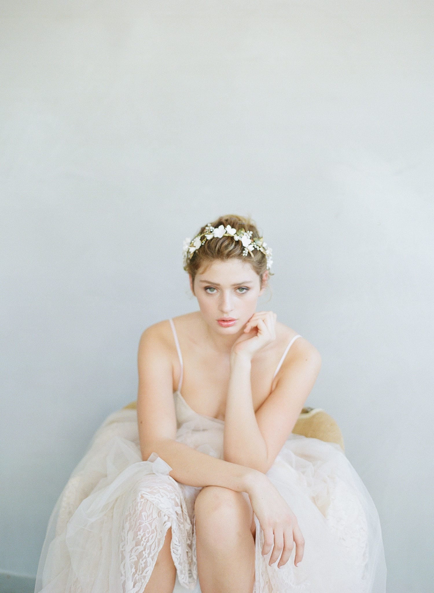 Floral garden headpiece - Style #748