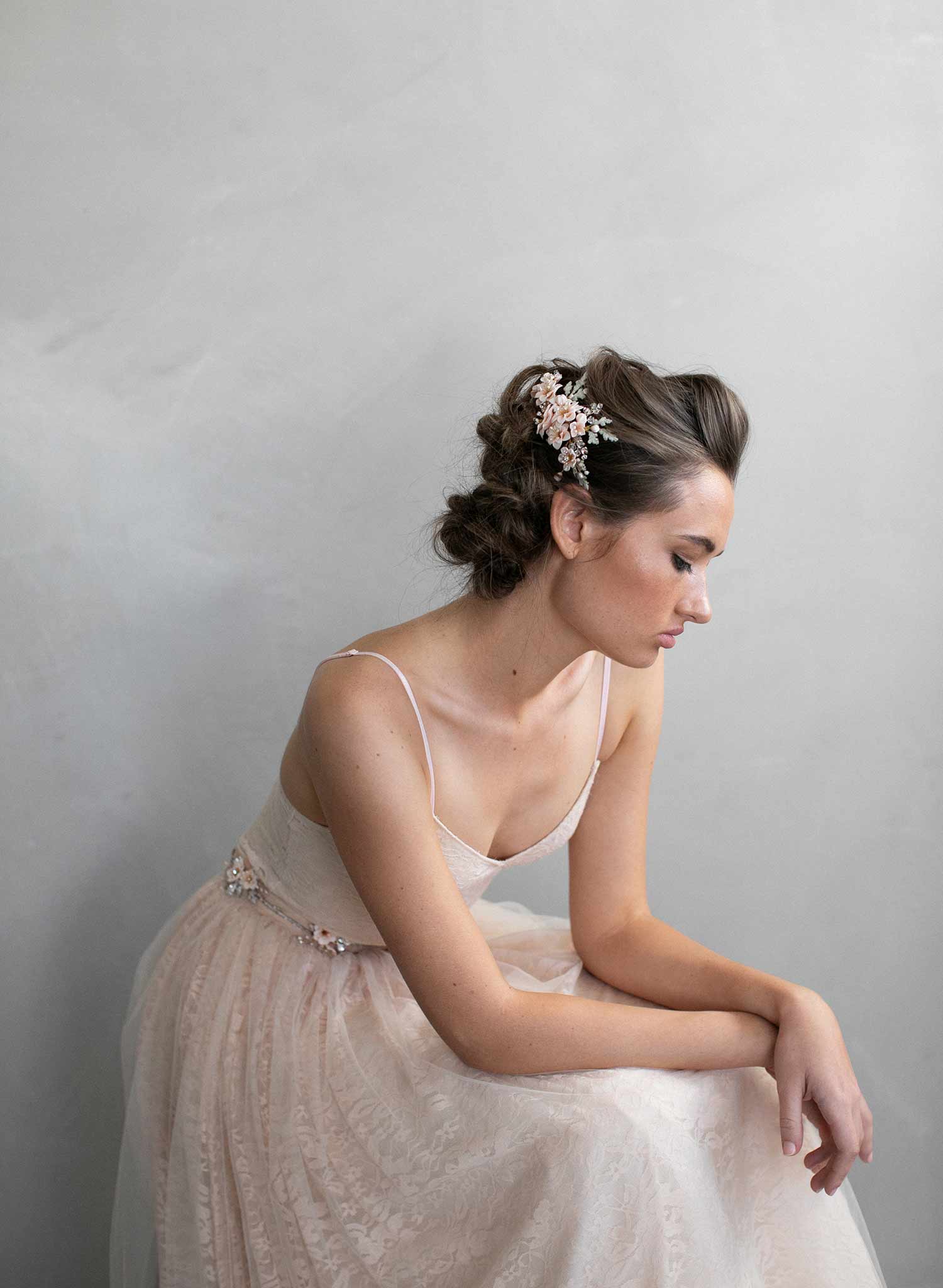 Blossom garden hair comb - Style #940