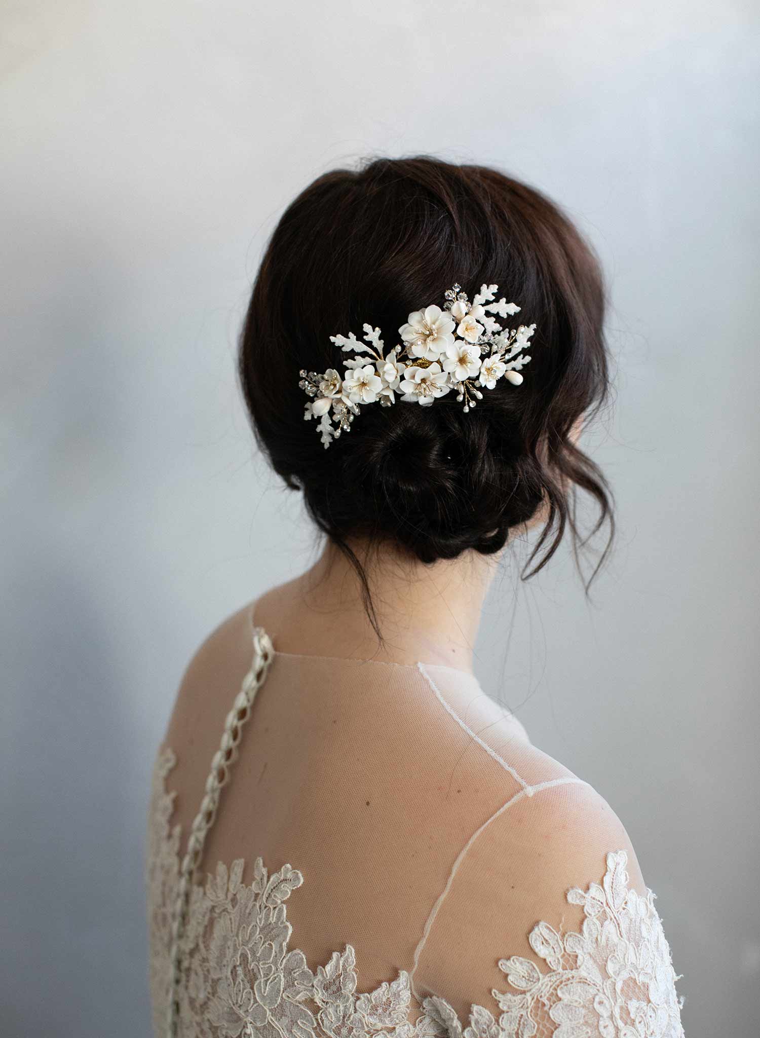 Blossom garden hair comb - Style #940