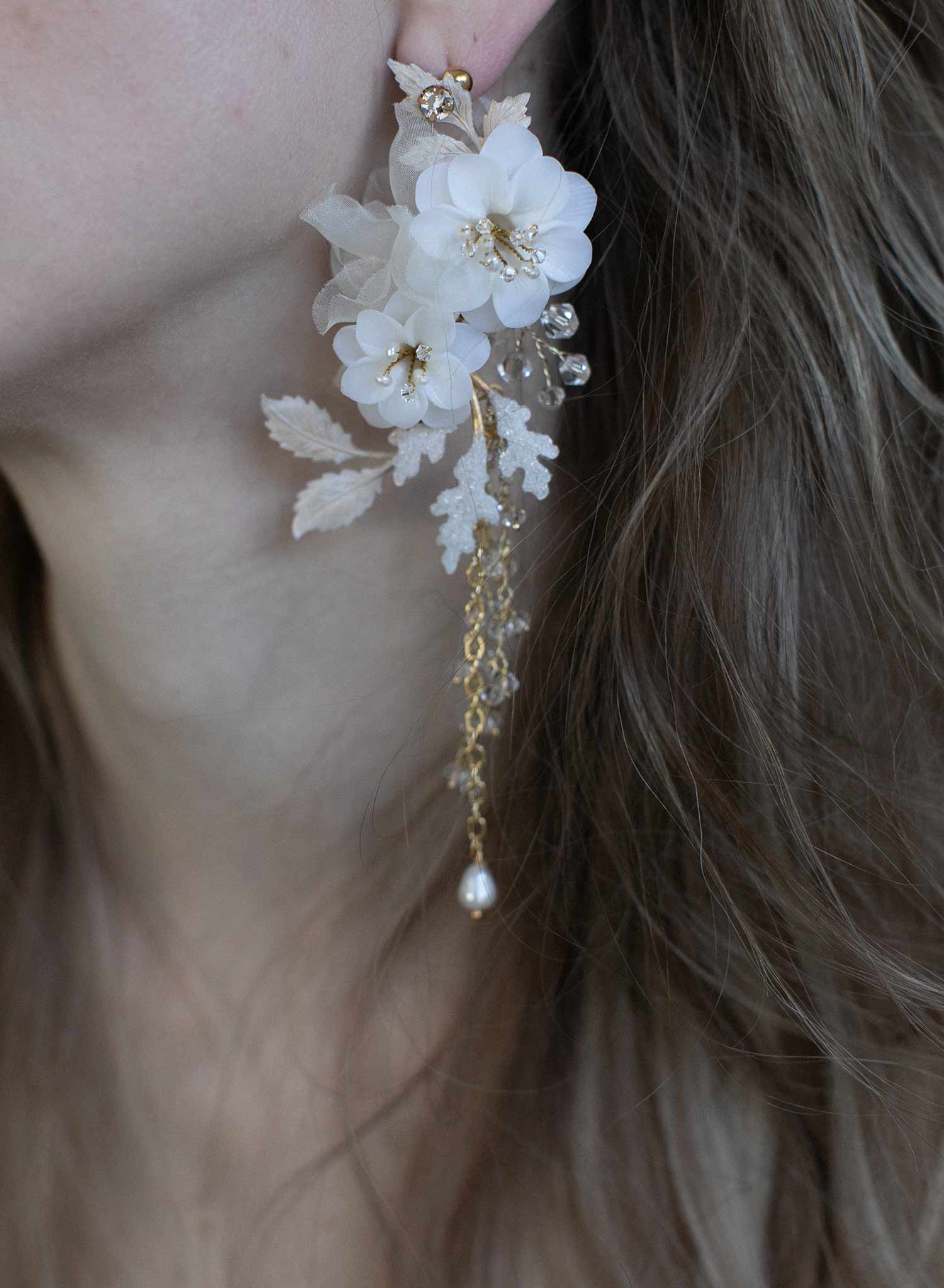 Dewdrop blossom earrings - Style #950